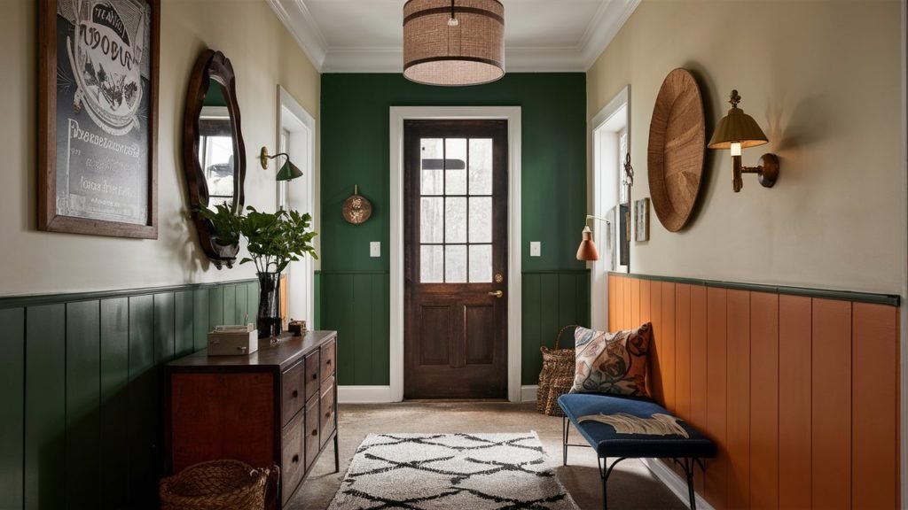 20 Jaw-Dropping Wall Trim Ideas That Will Transform Your Hallway with Two Tone Colors!