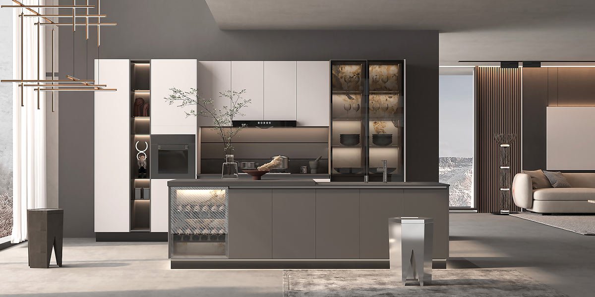 21 Stylish L-Shaped Kitchen Designs with White Shaker Cabinets and Subway Tile Backsplash