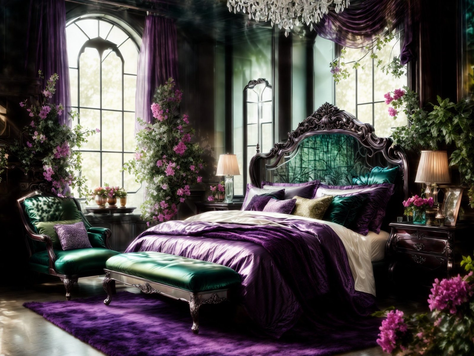 Navy Blue and Lavender: 17 Whimsical Bedroom Ideas for a Dreamy Space!